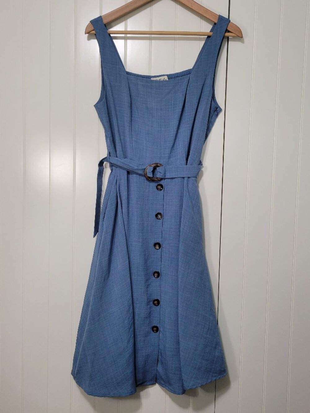 50s 60s Retro Pinup Quiet Luxury Old Money Tank Dress Pockets Fit & Flare Dress